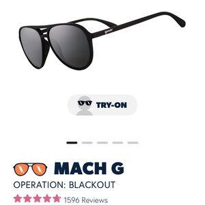 goodr Mach G Sunglasses - Black